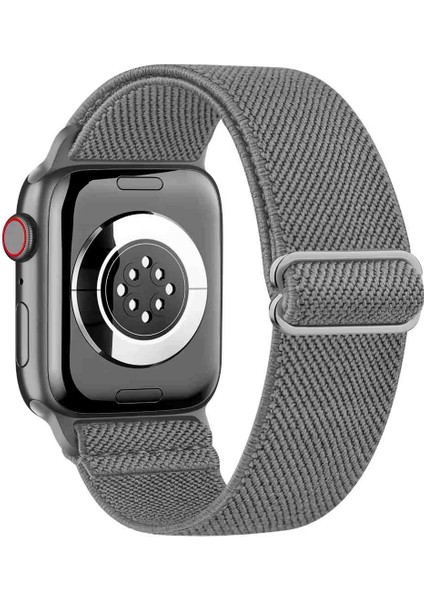 Apple Watch Seri 10 9 8 7 6 Se 5 4 3 2 1 Uyumlu 42-44-45-46-49 mm Esnek Tokalı Bez Kordon