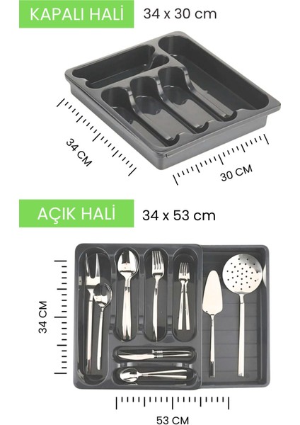Uzayabilen Ayarlanabilir Pratik Çekmece Içi Kayar Kaşıklık fiyatları