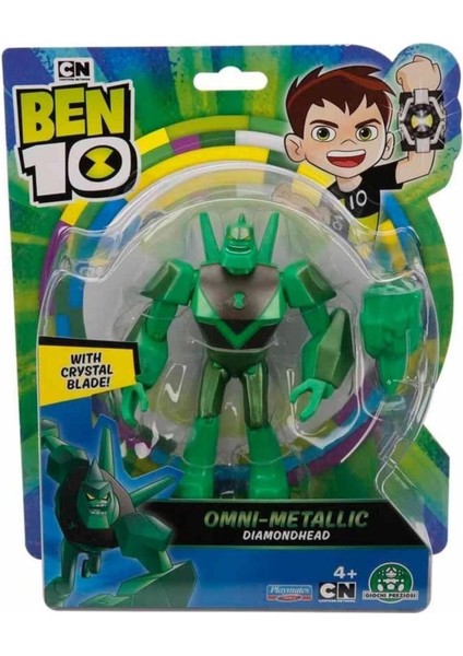 Ben 10 Aksiyon Figür Omni-Metallic Diamondhead Lisanslı Ürün