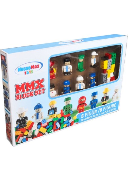 Mmx 152 Parça Yapı Blok ve Figür Seti