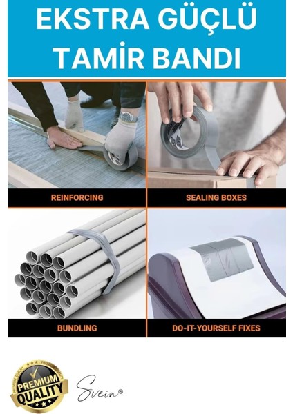 5 Adet 10 mt Mavi Tamir Takviye Kapatıcı Güçlü Onarım Bandı Su Geçirmez Sızdırmaz Dayanıklı Çatlak modelleri