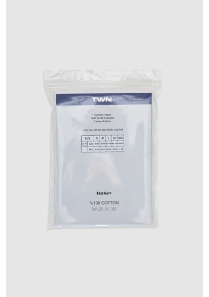 Beyaz Standart Fit Nefes Alabilen Teri Emen %100 Pamuklu 4'Lü Atlet 1HC12ORTATL04 fiyatları