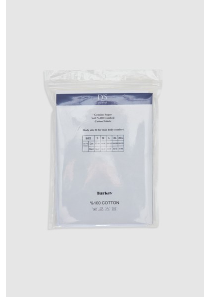 Beyaz Standart Fit Nefes Alabilen Teri Emen %100 Pamuklu 4'Lü Atlet 1HC12ORTATL04 fırsatları