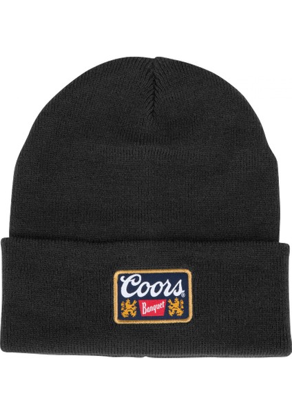 Coors Nakışlı Bere Kışlık Katlamalı Trend Örgü Şapka