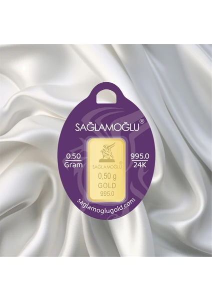 LEVA GOLD 0.50 gr 24 Ayar Sağlamoğlu Gram Altın