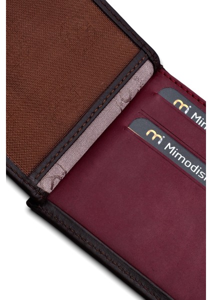 1605 1.Sınıf İşçilik Lüks Hakiki Gerçek Deri Hediye Cüzdan Özel İç Bölümlü Özel Lüks Astarlı Yatay Özel İki Renkli Kahve Bordo Renk Gizli Kartlık Gözlü Gerçek Deri Erkek Cüzdan