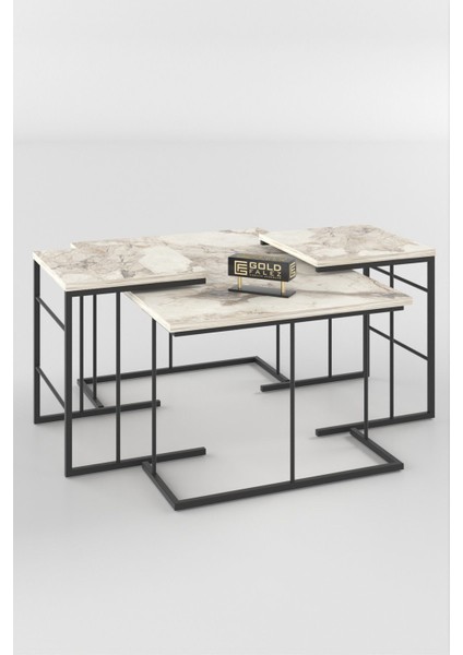 Orta Sehpa ve Zigon Sehpa Solo Set Efes