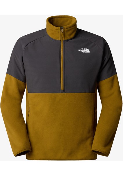 Glacier Heavyweight 1/2 Zip Erkek Sarı Outdoor Polar.-