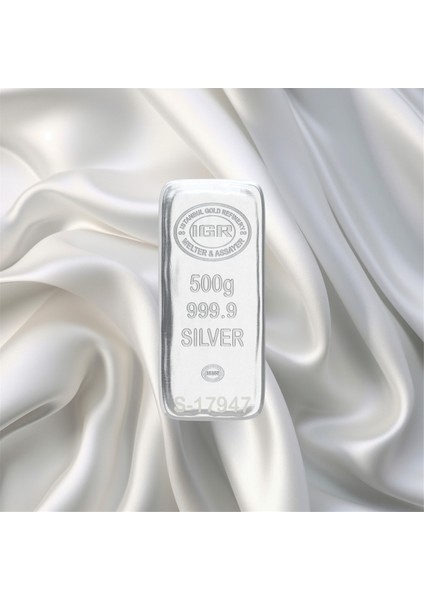 LEVA GOLD 500 gr Iar Gümüş Külçe