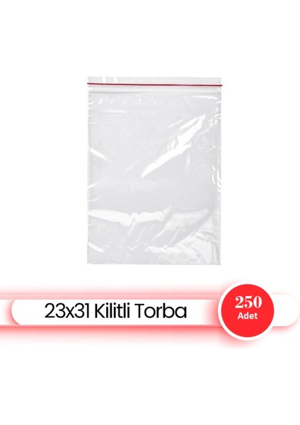 Kilitli Poşet 23X31 30 MİC.(250 Ad.) modelleri