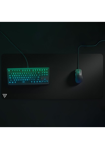 RM-MP901 Siyah Gaming Mouse Pad 90×40 cm - Kaymaz Taban - XXL