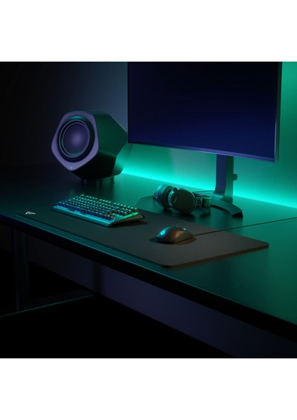 RM-MP901 Siyah Gaming Mouse Pad 90×40 cm - Kaymaz Taban - XXL