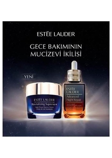 Estee Lauder Gece Bakımının Mucizevi İkilisi Onarıcı Set - Serum 75ml, Bounce Crème 50ml