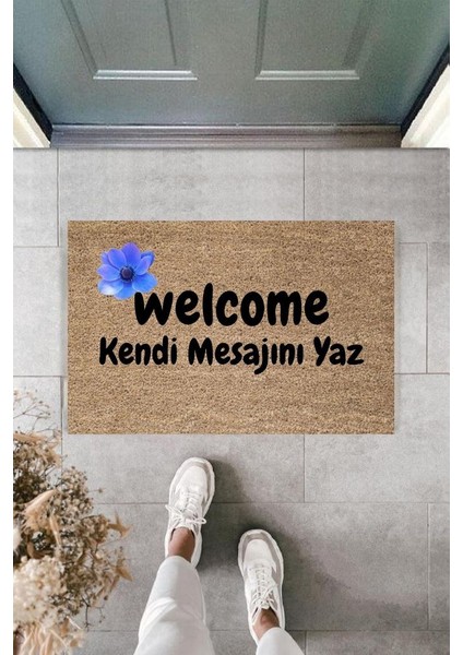 Dijital Baskı Kişiye Özel Iç Kapı Dekorasyon Paspas PS11317