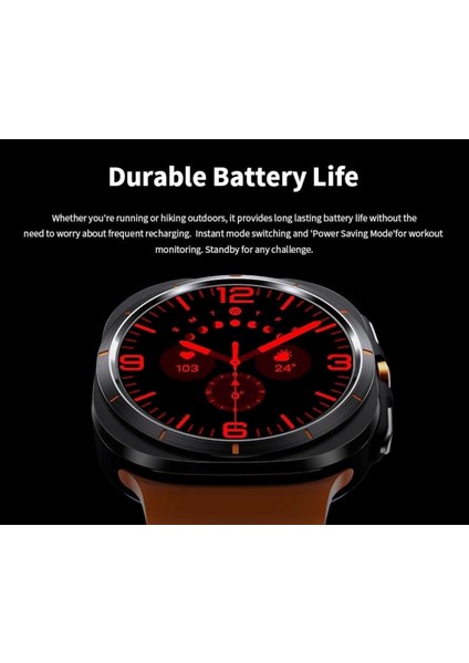 W7 Watch Ultra Amoled Ekran 46 mm Su Geçirmez Akıllı Saat