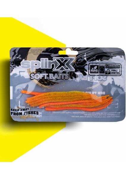 Spıınx Isome Silikon 11CM 14P Fıre Tıger