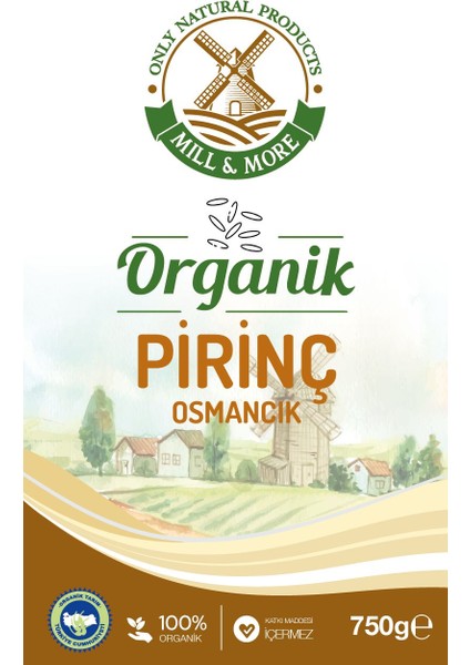 Organik Pirinç 750 G