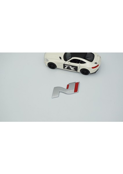 Hyundai N Line Bagaj 3m 3D Gri Kırmızı Logo Amblem Rozet fiyatları