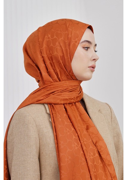 Scarf Jakar Şal - Karmen Floş Jakar Şal 4292
