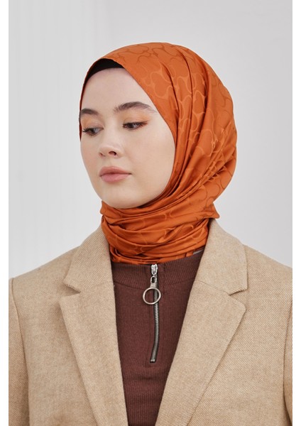 Scarf Jakar Şal - Karmen Floş Jakar Şal 4292 modelleri