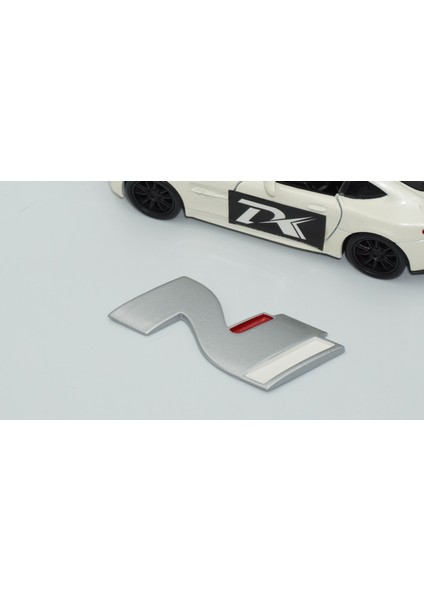 Hyundai N Line Bagaj 3m 3D Gri Beyaz Logo Amblem Rozet modelleri