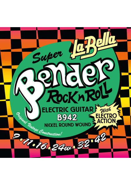 B942 Elektro Gitar Teli