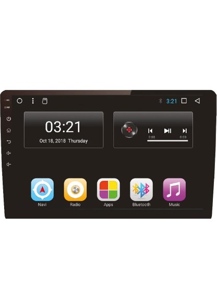 RD9700 10.1' Android Multimedia Oynatıcı