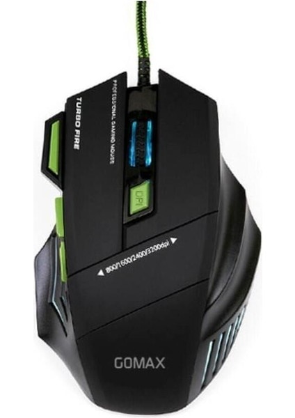 Ledli Optik Oyuncu Faresi - Gaming Mouse Kırmızı