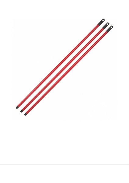 Tekno Trust Temizlik Fırça Sapı 1 Adet Kırmızı 110 Cm. ROYALEKS-FS11