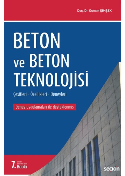 Beton ve Beton Teknolojisi - Osman Şimşek