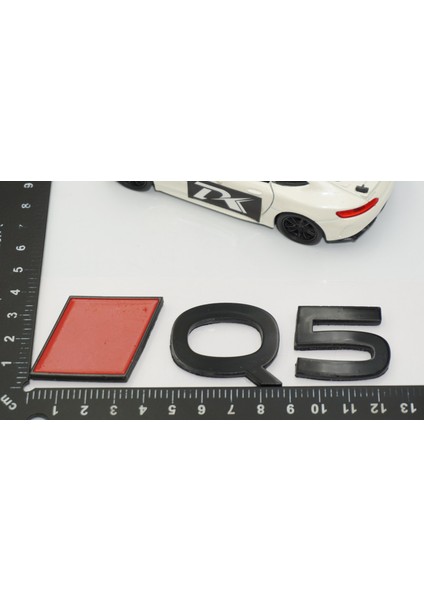 Q5 E-Tron Bagaj Siyah 3m Yazı Logo Audi Ile Uyumlu modelleri
