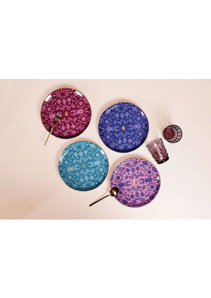 Glamorous 4 Kişilik Servis Takımı 24CM 04A P021709