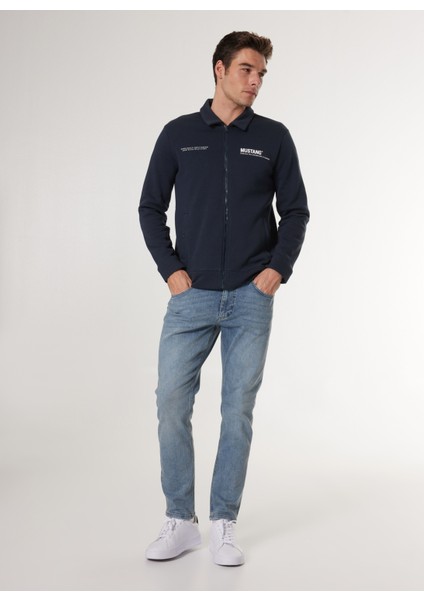 Normal Bel Tapered Fit Mavi Erkek Denim Pantolon Toledo Tapered - 1326