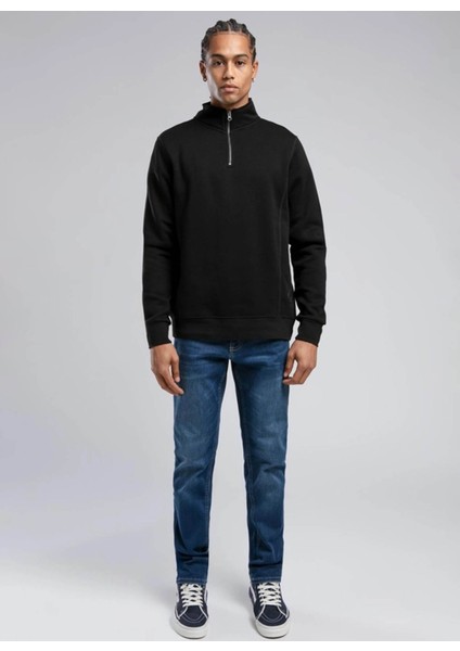 Siyah Erkek Sweatshırt 251 Lcm 241032 Ceaser Siyah