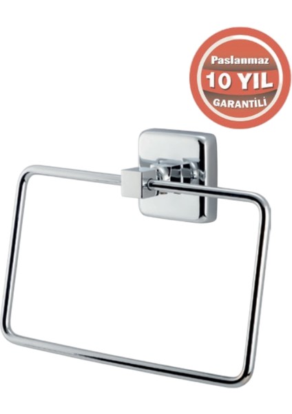 Paslanmaz Pirinç Kumru Kare Havluluk