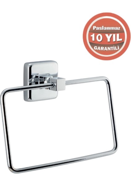 Paslanmaz Pirinç Kumru Kare Havluluk modelleri