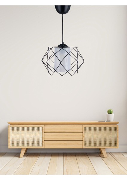 3 Adet Siyah Beyaz Mika Kare Dekoratif Aksesuarlar, Metal, 25x70, Çok Amaçlı Ev Dekoru modelleri