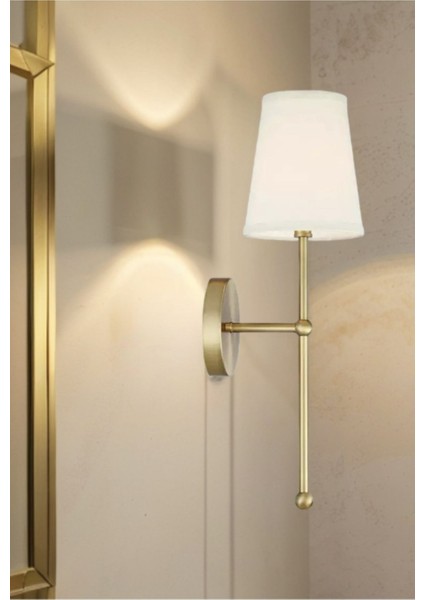 Altın tonlu modern açık kapaklı pil abajur, şık ve kullanışlı, metal materyal, GU10 duy tipi indirimleri