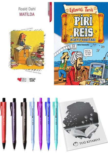 Piri Reis ve Acayip Haritası ve Matilda 2li Set