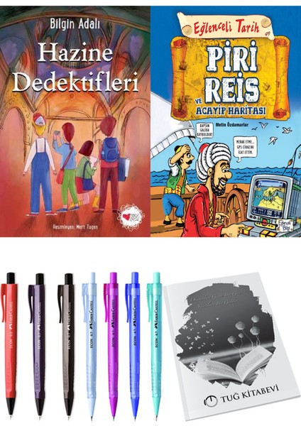 Piri Reis ve Acayip Haritası ve Hazine Dedektifleri 2li Set