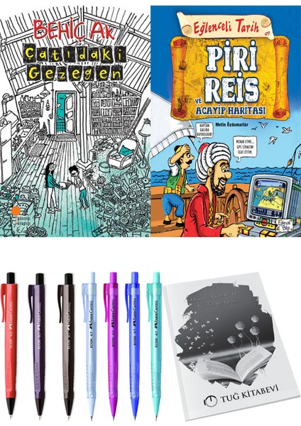 Piri Reis ve Acayip Haritası ve Çatıdaki Gezegen 2li Set