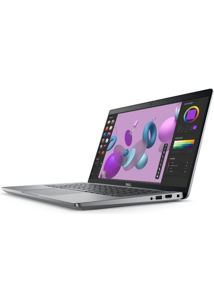 Precision M3480 Intel Core I7 1370P 32GB 512GB SSD 4gb Nvıdıa Rtx A500 14" Fhd Freedos Taşınabilir Iş Istasyonu