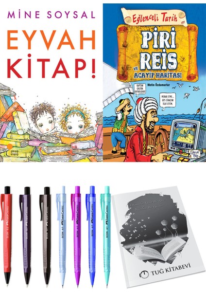 Piri Reis ve Acayip Haritası ve Eyvah Kitap! 2li Set