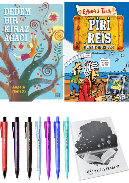 Piri Reis ve Acayip Haritası ve Dedem Bir Kiraz Ağacı 2li Set