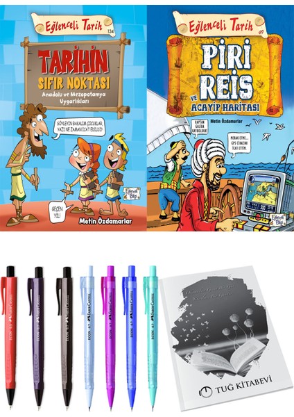 Piri Reis ve Acayip Haritası ve Tarihin Sıfır Noktası Anadolu ve Mezopotomya Uygarlıkları 2li Set