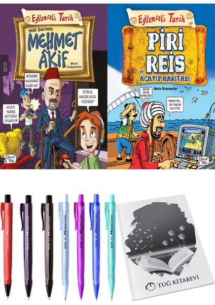 Piri Reis ve Acayip Haritası ve Milli Şairimiz Mehmet Akif 2li Set