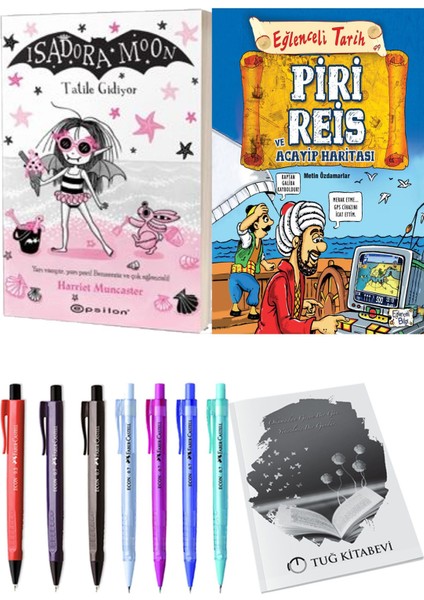 Piri Reis ve Acayip Haritası ve Isadora Moon 11 Tatile Gidiyor 2li Set