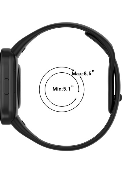 Redmi Watch 3 Kordon Esnek Şık Silikon KRD81