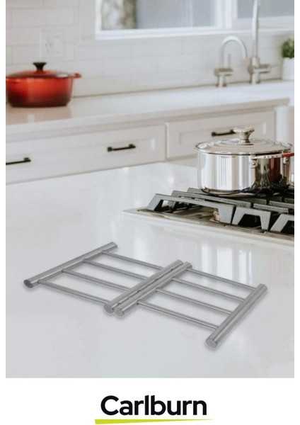 Yüksek Isıya Dayanıklı Mutfak Masa Şık Işlevsel Pratik Koruyucu Paslanmaz Çelik Açılabilir Nihale modelleri