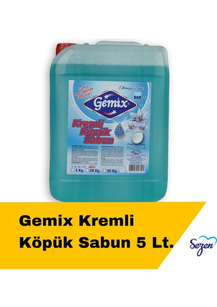 Gemix Köpük Sabun 5 kg